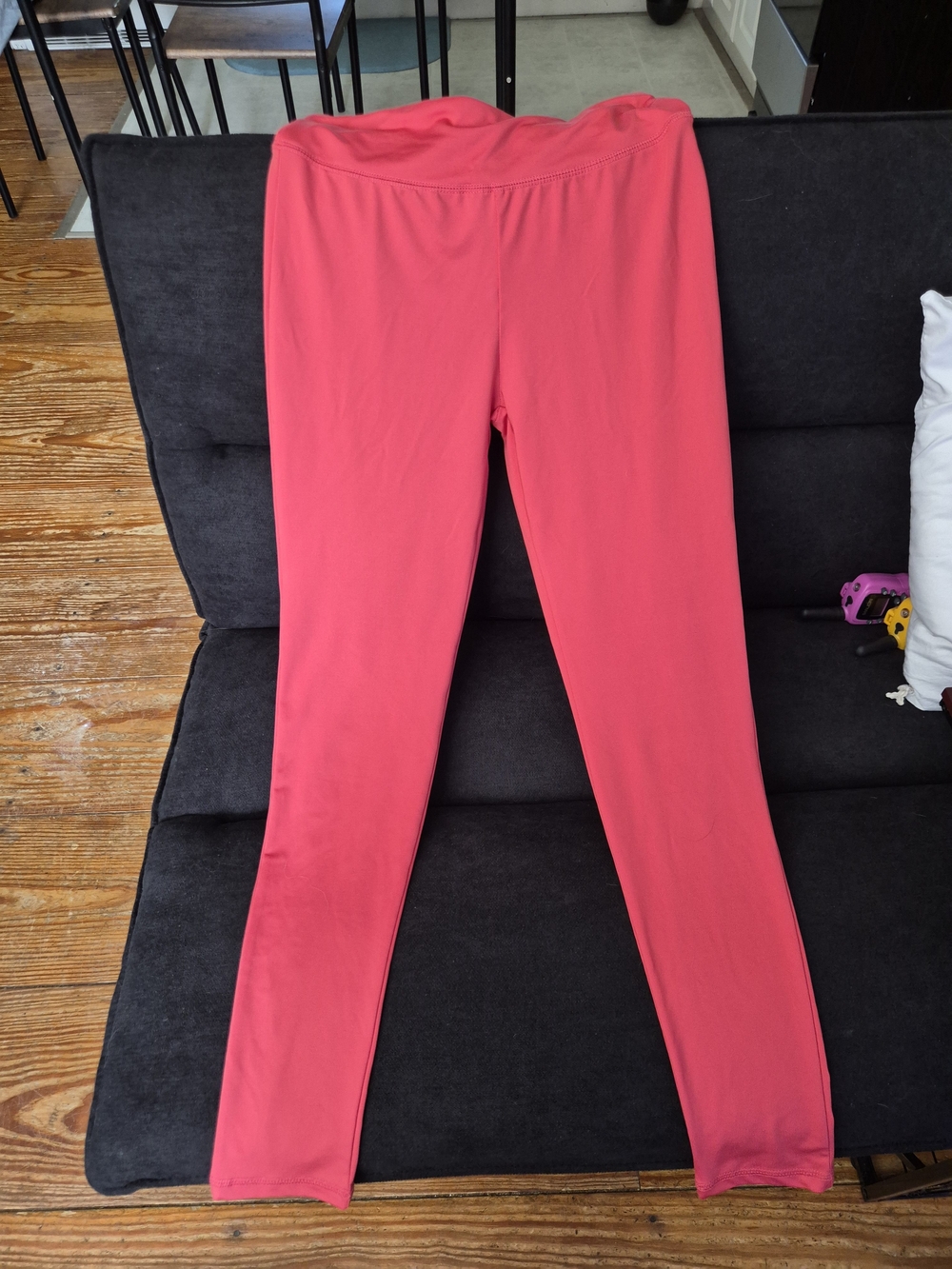 Women's High-Waist Pink Leggings